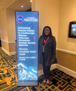 Ebonnie Goodfield at the SVA NatCon