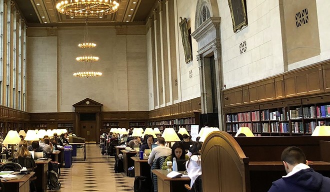 butler library interior