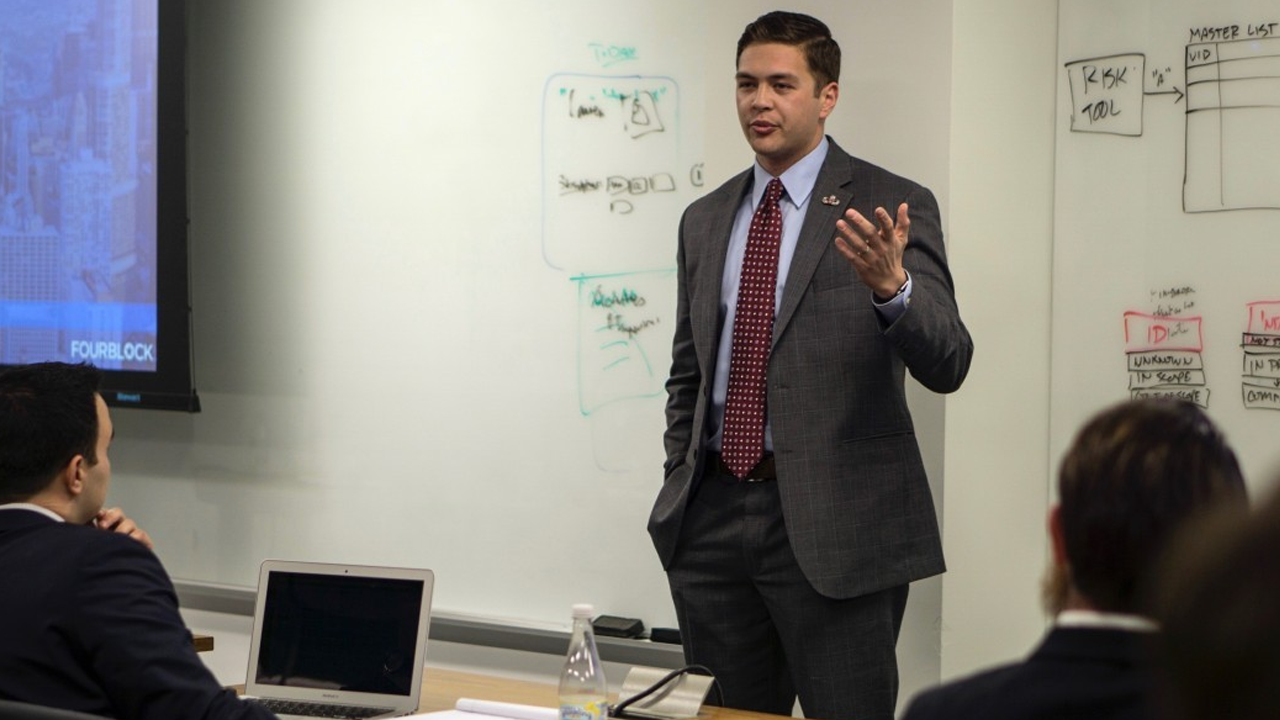 FourBlock Veteran Career Readiness Program class in Washington, D.C.