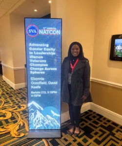 Ebonnie Goodfield at the SVA NatCon